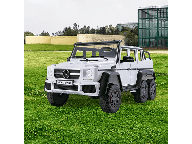 AUTO A BATERIA MERCEDES-BENZ G63 6X6 BLANCO 12V 5