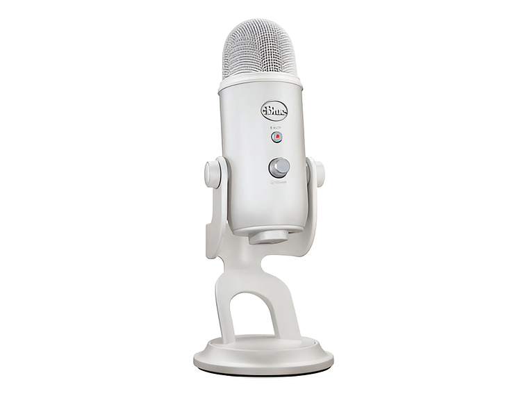 MICROFONO YETI BLUE PLATEADO USB STREAMING PLATEADO LOGITECH 1