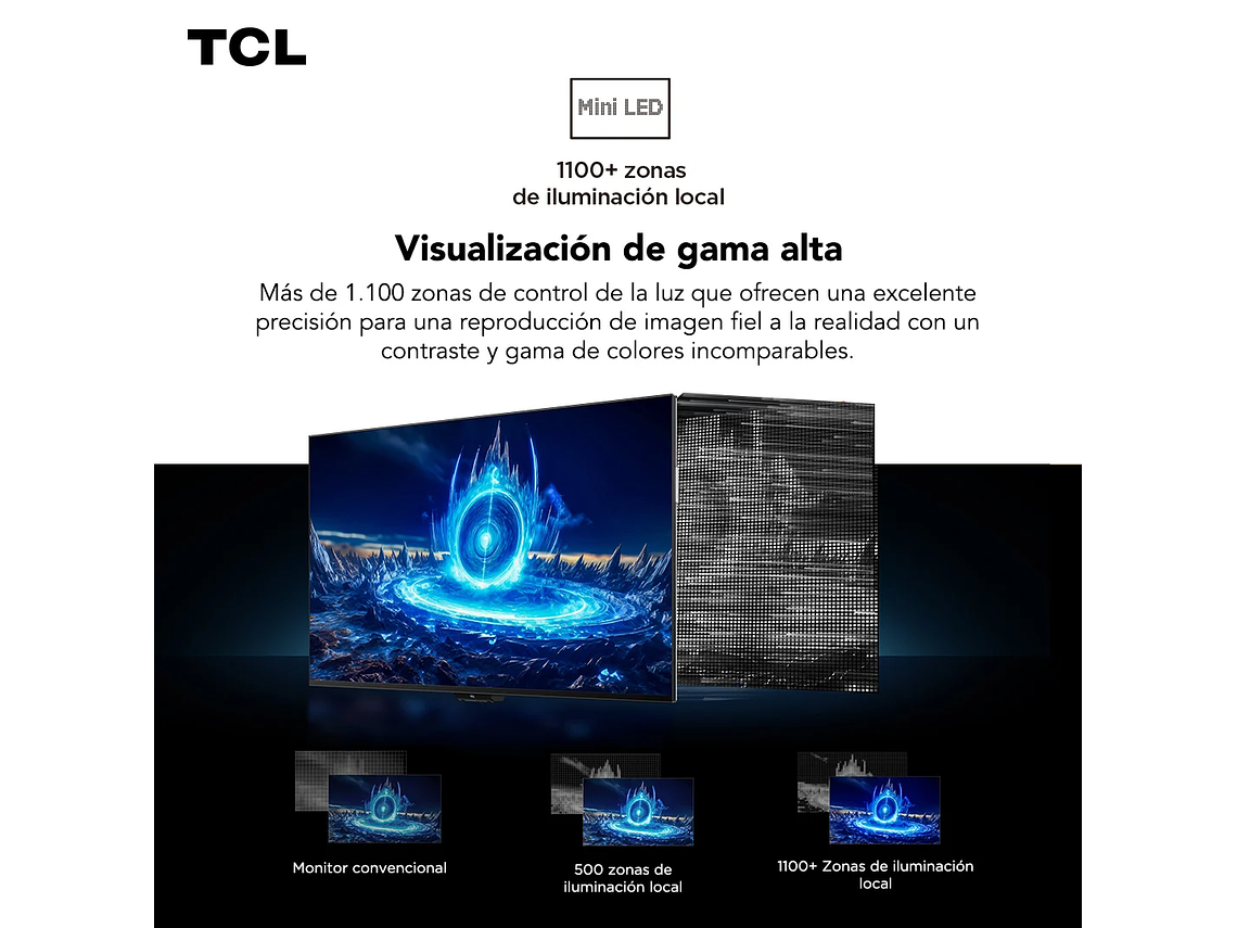 MONITOR GAMER TCL 27' R73Q 240HZ HDR QD-MINILED 1MS 6
