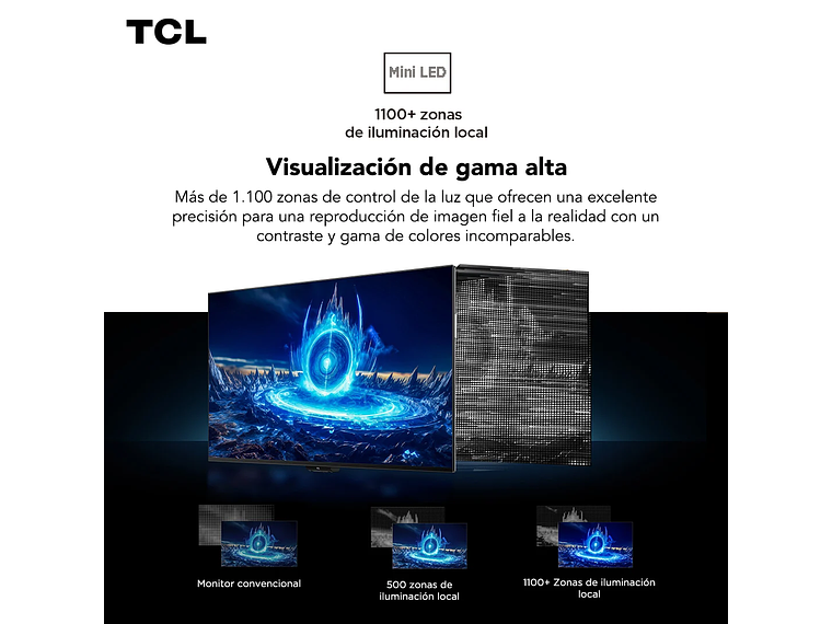MONITOR GAMER TCL 27' R73Q 240HZ HDR QD-MINILED 1MS 6