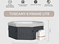 HOT TUB ARMABLE / SPA TUSCANY 6 FRAME / MSPA 6 PERSONAS - Miniatura 3