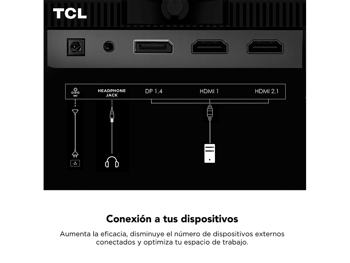 MONITOR GAMER TCL 27' R73Q 240HZ HDR QD-MINILED 1MS 7