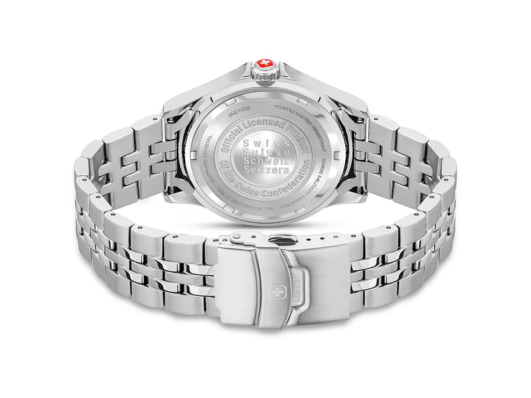 RELOJ DE PULSERA SWISS MILITARY PLATEADO 3