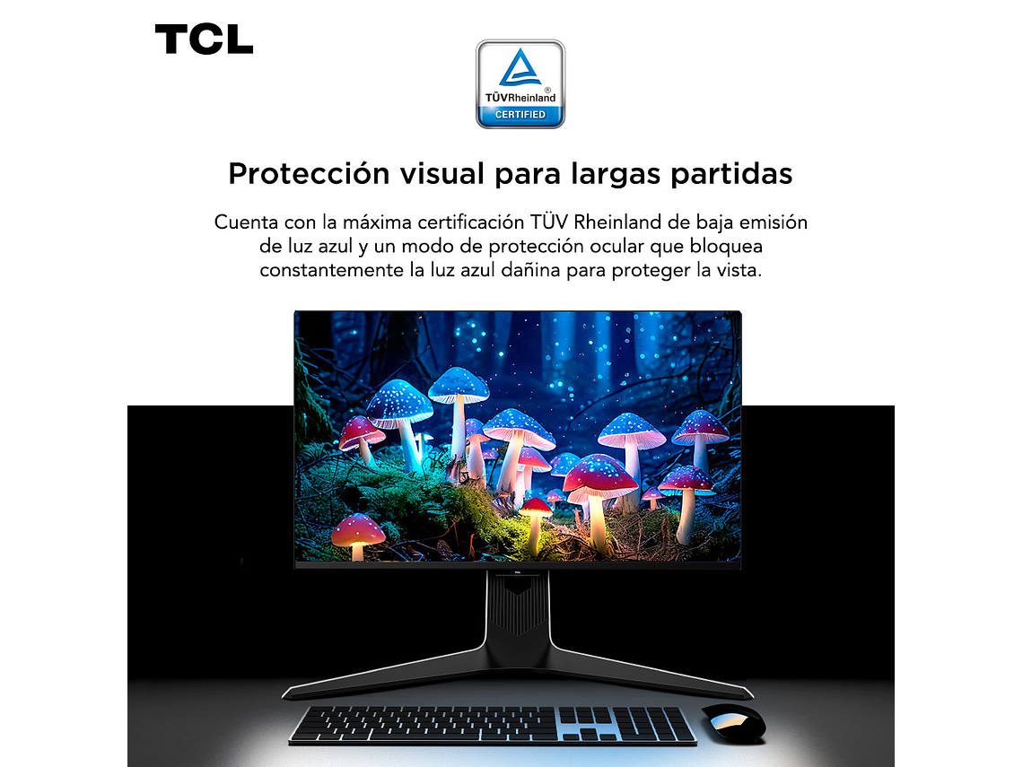MONITOR GAMER TCL 27' R73Q 240HZ HDR QD-MINILED 1MS 8