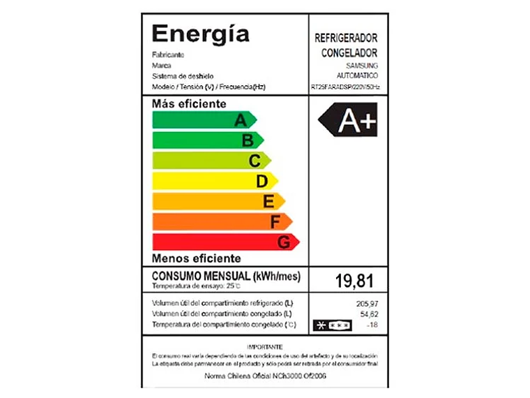 REFRIGERADOR SAMSUNG TOP FREEZER 255 L ALL AROUND COOLING RT25FARADS8/ZS 7