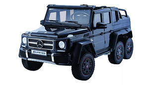 AUTO A BATERIA MERCEDES G63 6X6 + LICENCIA NEGRO - KIDSCOOL - 8520092-6R-NG