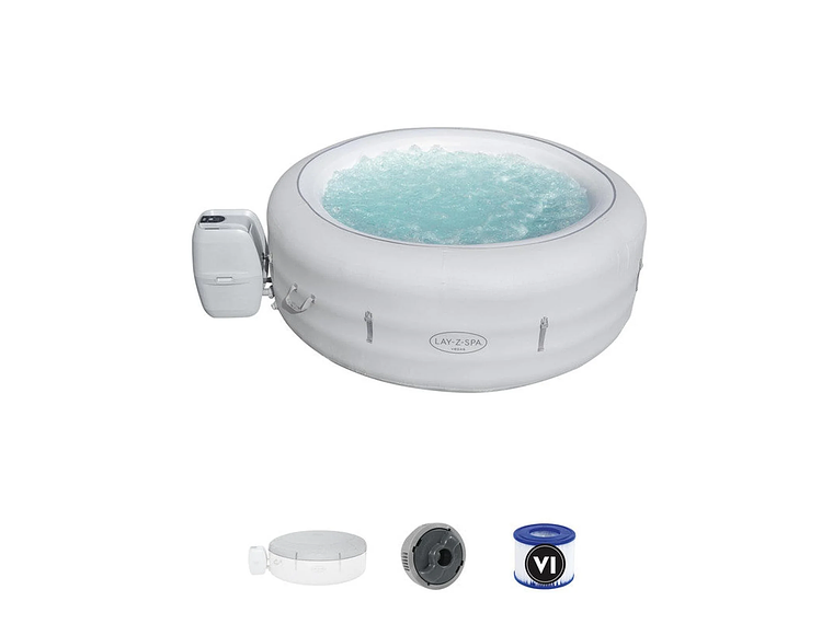 HOT TUB SPA JACUZZI INFLABLE VEGAS 6 PERSONAS BESTWAY 3