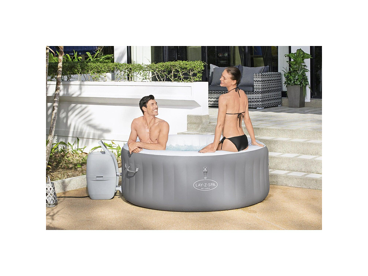 HOT TUB SPA JACUZZI INFLABLE ST. LUCIA 3 PERSONAS BESTWAY 2