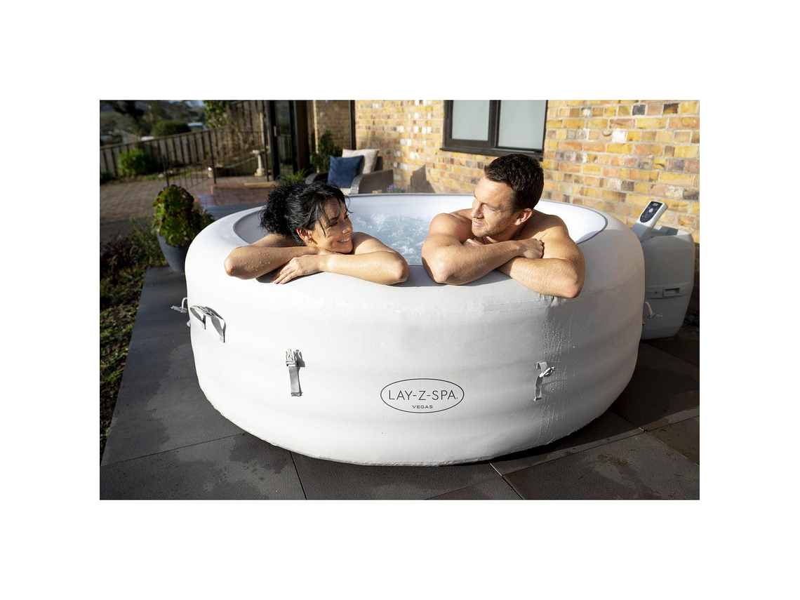 HOT TUB SPA JACUZZI INFLABLE VEGAS 6 PERSONAS BESTWAY 7