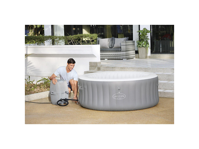 HOT TUB SPA JACUZZI INFLABLE ST. LUCIA 3 PERSONAS BESTWAY 9