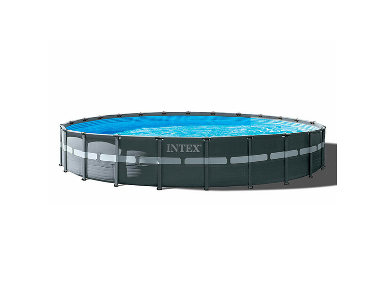 PISCINA ESTRUCTURAL INTEX ULTRA XTR FRAME SET 732X132 CM + BOMBA + ESCALERA + COBERTOR + BASE 1