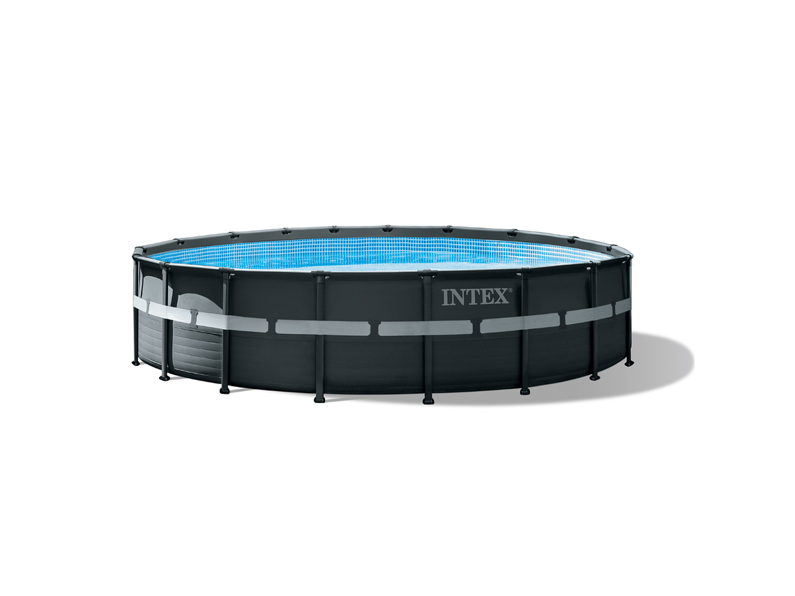 PISCINA ESTRUCTURAL INTEX ULTRA XTR FRAME SET 549X132 CM + BOMBA + ESCALERA + COBERTOR + BASE 1
