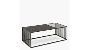 MESA DE CENTRO FORM DESIGN RECTANGULAR LIVERPOOL METAL