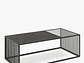 MESA DE CENTRO FORM DESIGN RECTANGULAR LIVERPOOL METAL - Miniatura 2