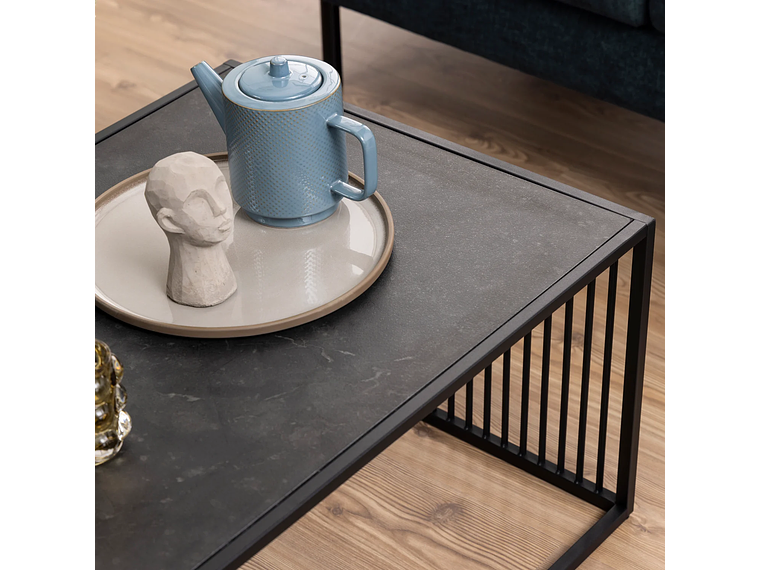 MESA DE CENTRO FORM DESIGN RECTANGULAR LIVERPOOL METAL 5