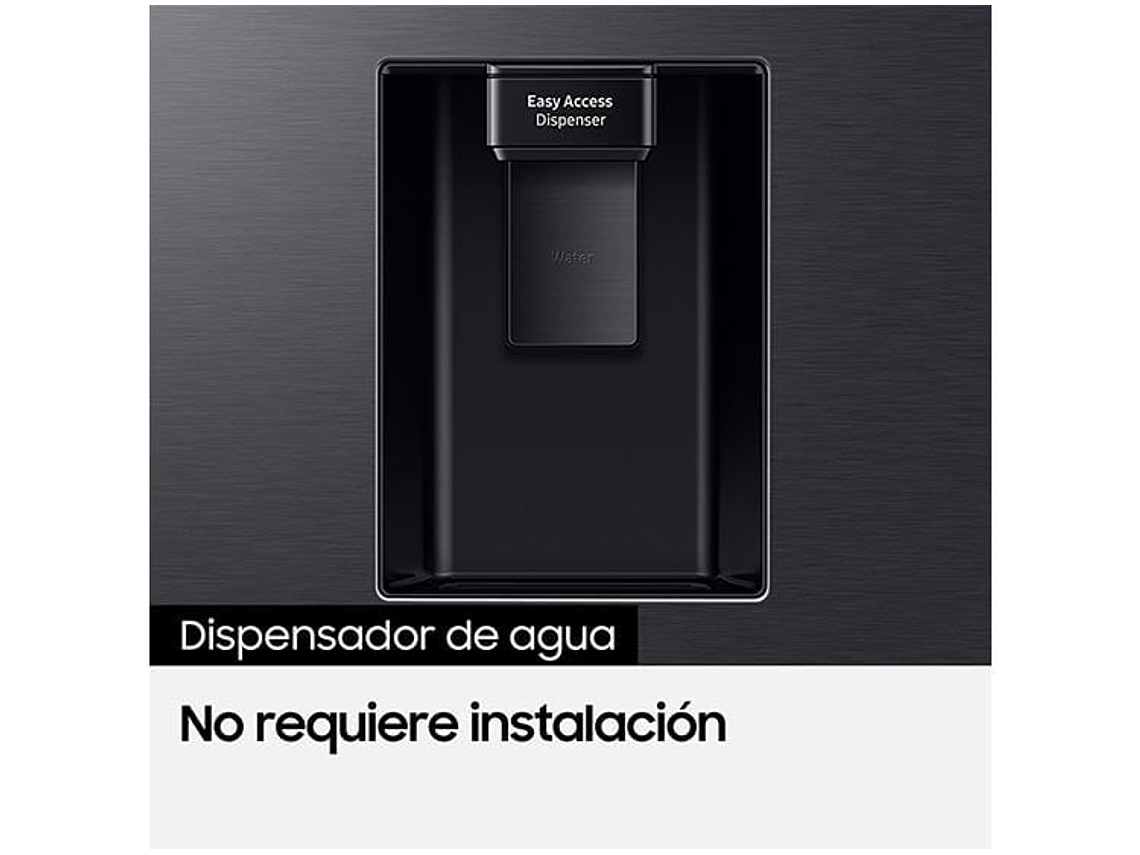 REFRIGERADOR SIDE BY SIDE SAMSUNG RS57DG4100B4 560L NO FROST NEGRO 4