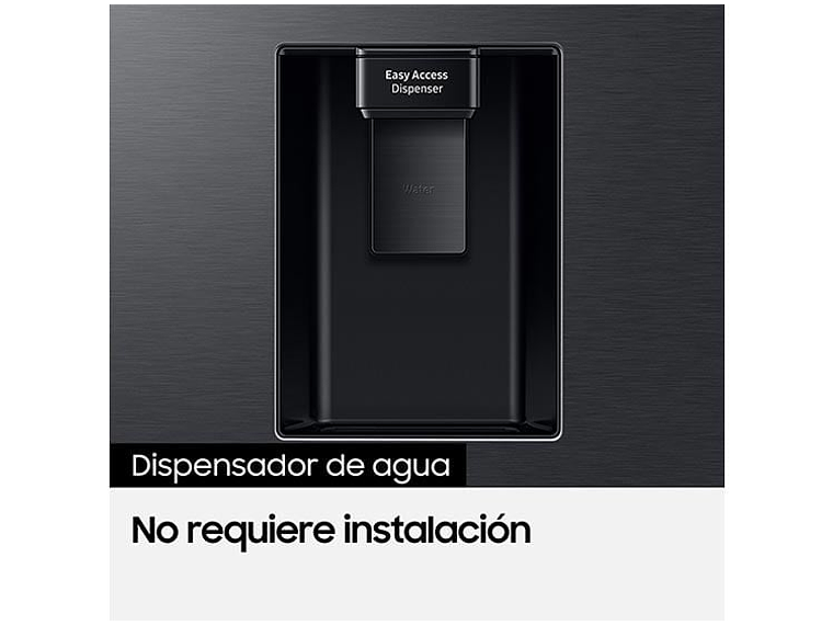 REFRIGERADOR SIDE BY SIDE SAMSUNG RS57DG4100B4 560L NO FROST NEGRO 4