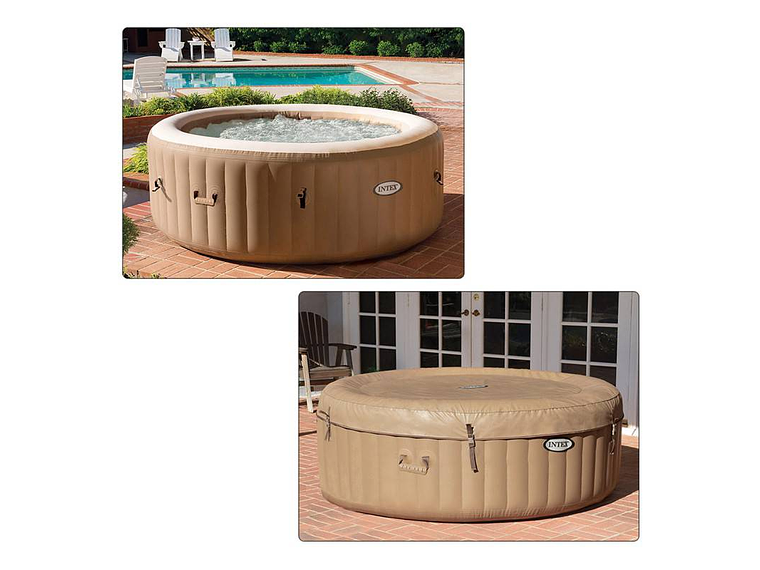 SPA INFLABLE INTEX PARA 6 PERSONAS CON SISTEMA DE BURBUJAS INCORPORADO 2