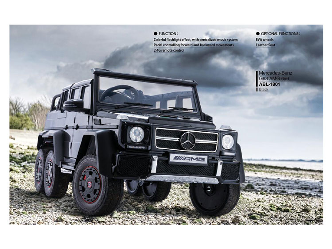 AUTO A BATERÍA KIDSCOOL MERCEDES G63 6X6 10