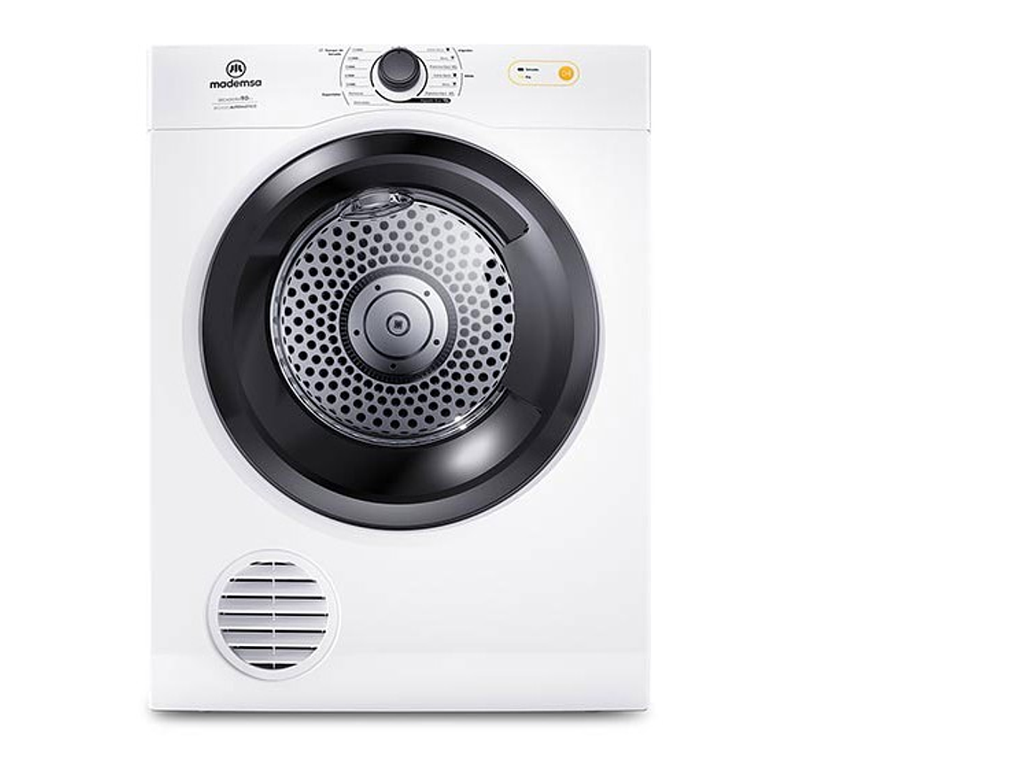 SECADORA DE ROPA POR VENTILACIÓN MADEMSA 9D BZG 9KG BLANCO 1