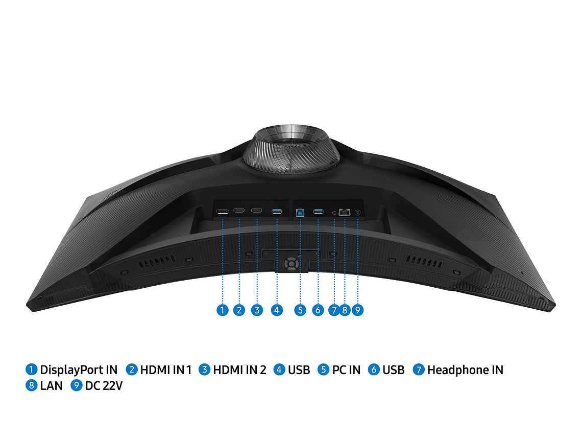 MONITOR GAMER ODYSSEY G6 32' QHD 240HZ 1MS(GTG) 2