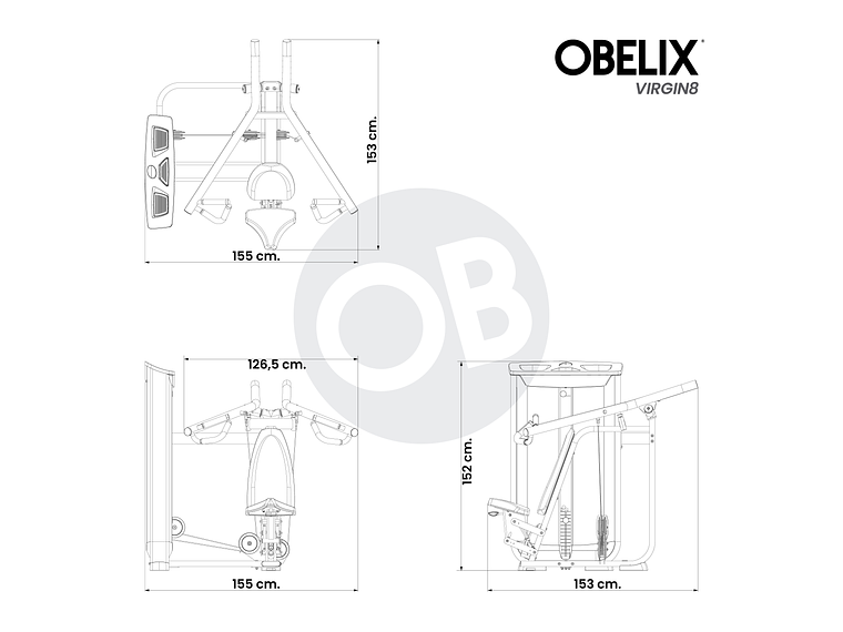 Press de Hombro V8 Series | Obelix 2