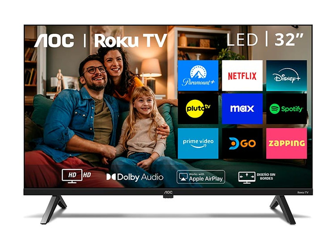 SMART TV AOC LED HD 32” 32S5045 1