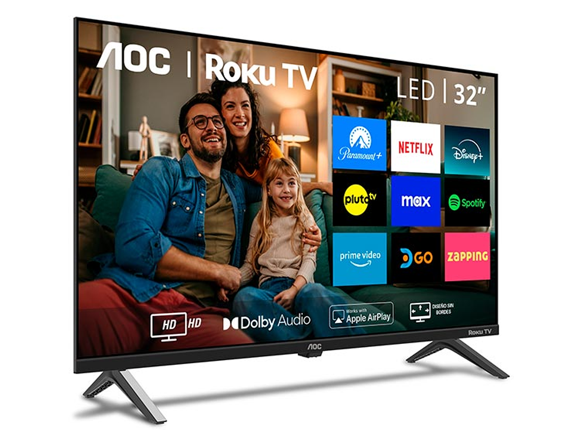 SMART TV AOC LED HD 32” 32S5045 3