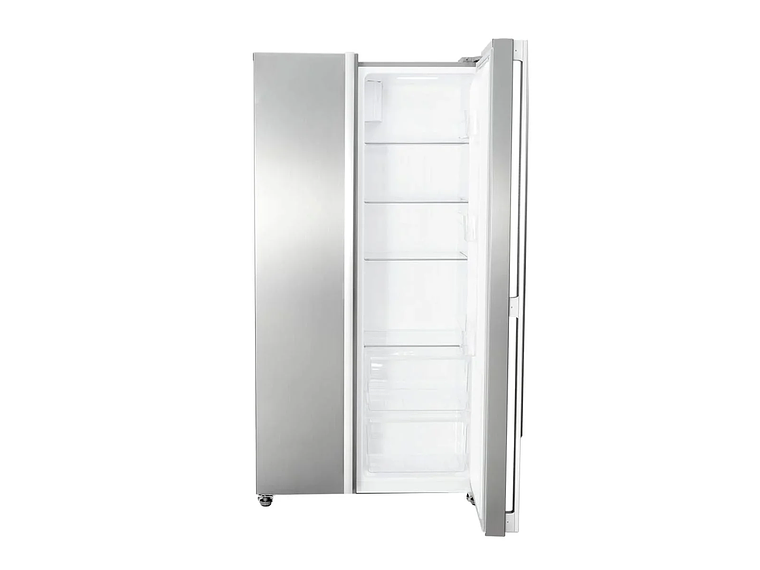 REFRIGERADOR SIDE BY SIDE SLIM 442 LTS FDV SILVER. 2
