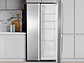 REFRIGERADOR SIDE BY SIDE SLIM 442 LTS FDV SILVER. - Miniatura 5