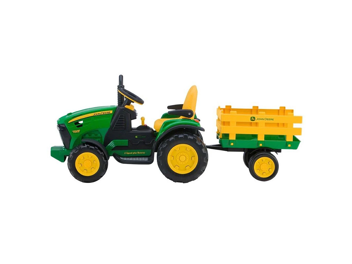  TRACTOR ELÉCTRICO JOHN DEERE VERDE 2