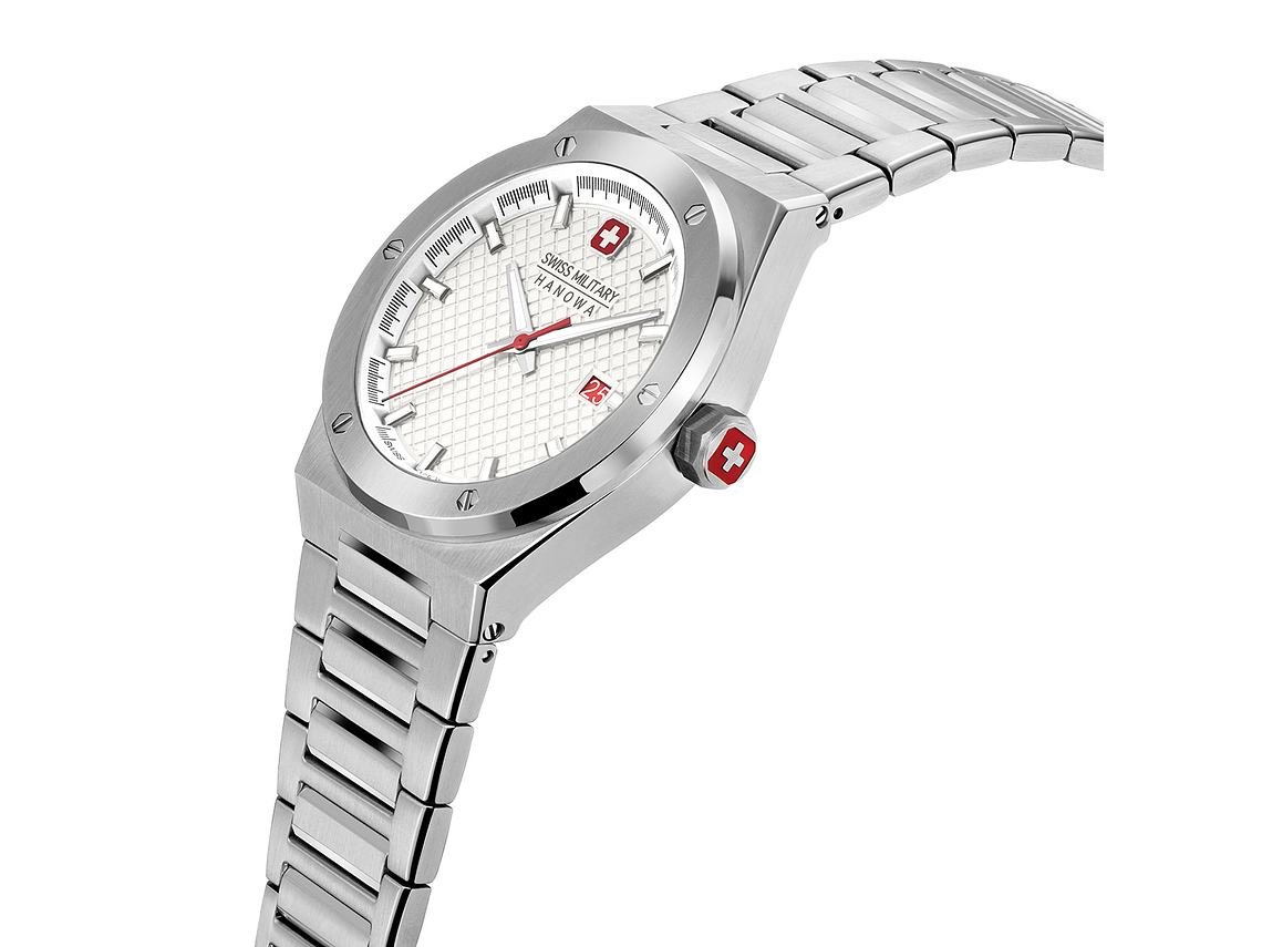 RELOJ SWISS MILITARY HANOWA SMWLH2101801 PLATEADO 2