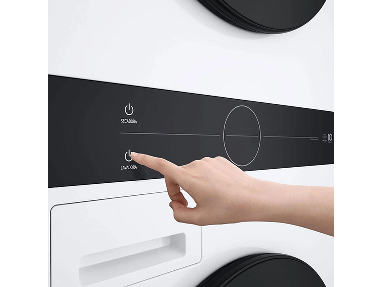 LAVADORA SECADORA CARGA FRONTAL LG WK14WS6R 14KG/10KG BLANCO 4