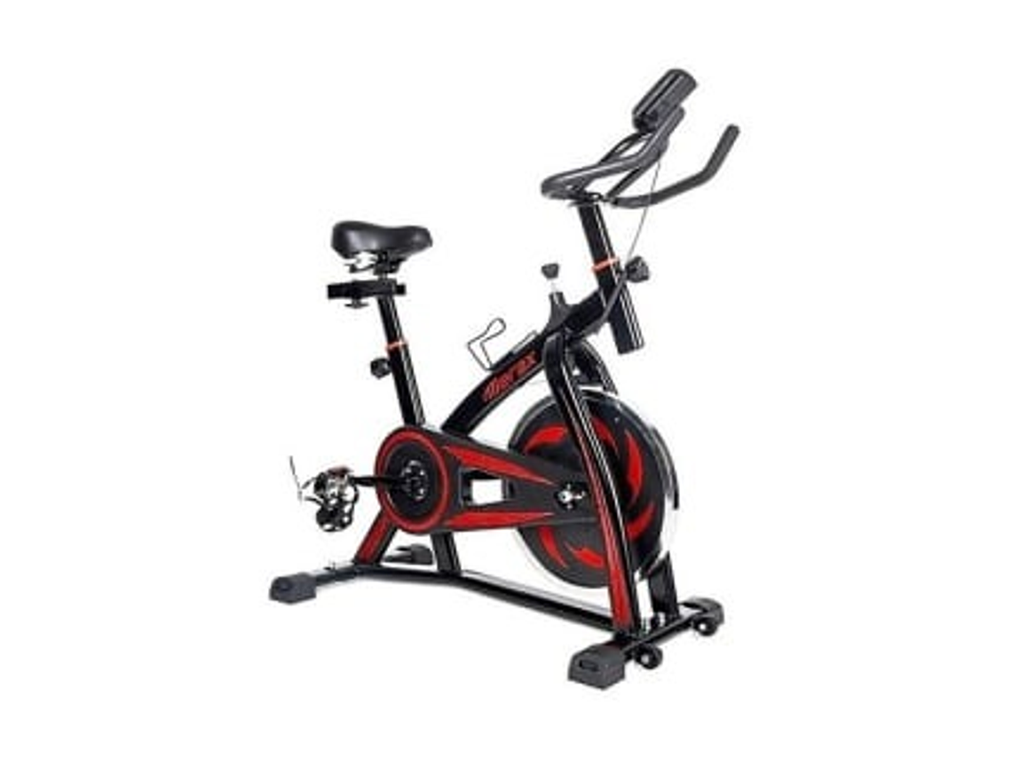 BICICLETA DE SPINNING MERAX MZ 300 – RUEDA 6 KG | NEGRO 1