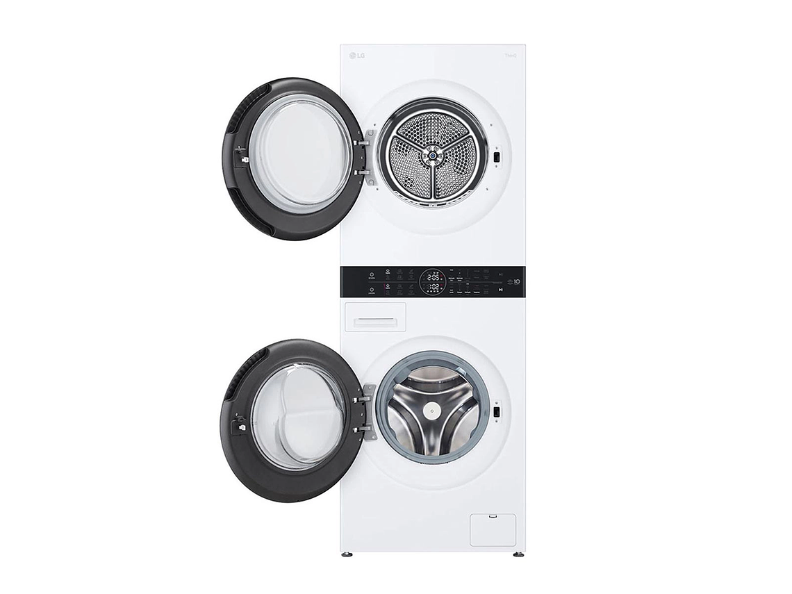 LAVADORA SECADORA CARGA FRONTAL LG WK14WS6R 14KG/10KG BLANCO 7