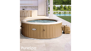 SPA HOT TUB INFLABLE INTEX BUBBLE MASSAGE 6 PERSONAS