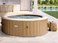 SPA HOT TUB INFLABLE INTEX BUBBLE MASSAGE 6 PERSONAS - Miniatura 2