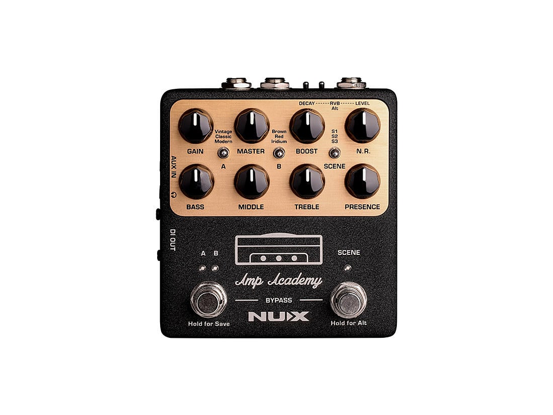 SIMULADOR DE AMPLIFICADOR NUX PARA GUITARRA ACADEMY NGS-6 1