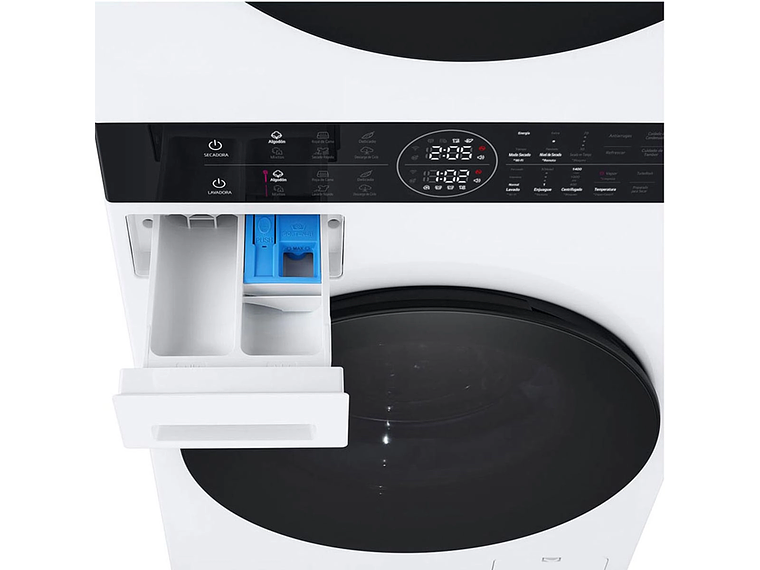 LAVADORA SECADORA CARGA FRONTAL LG WK14WS6R 14KG/10KG BLANCO 9