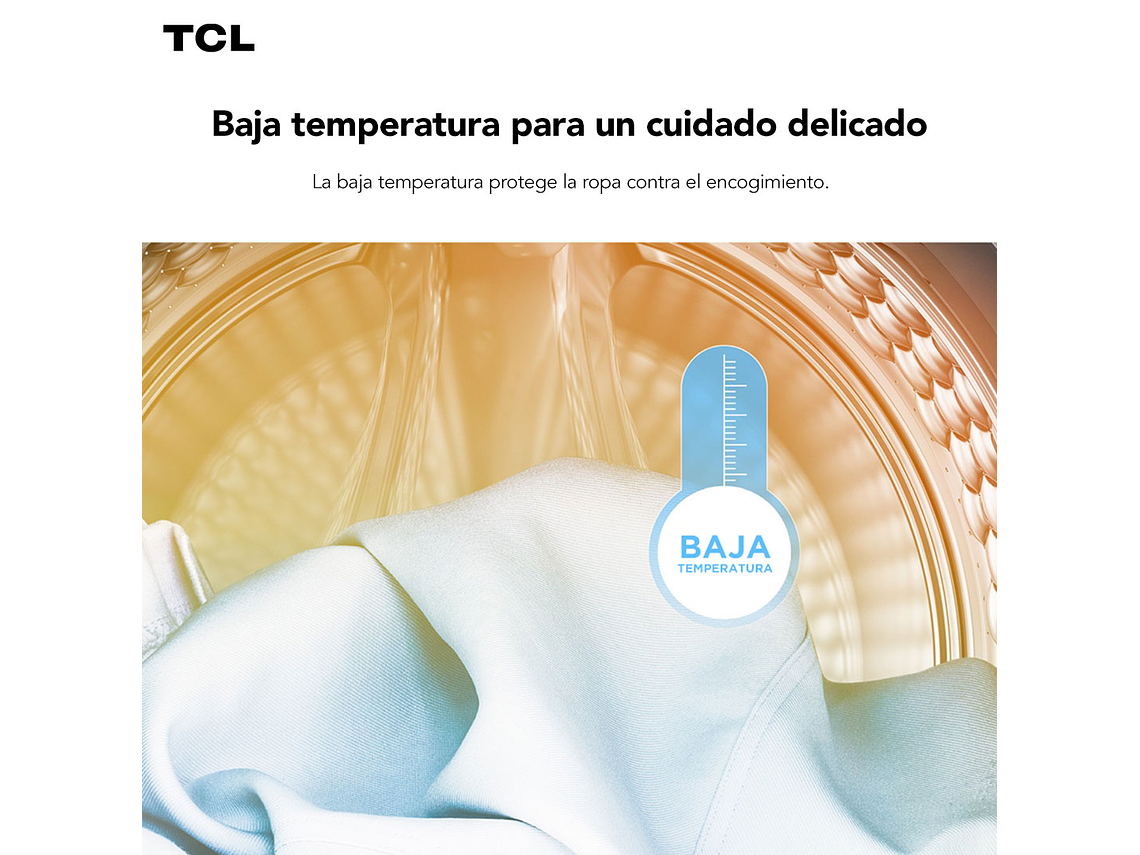 LAVADORA SECADORA FRONTAL TCL 10KG/7KG C2210WD DD INVERTER 5
