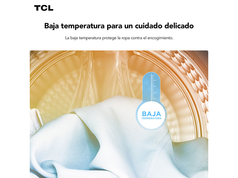 LAVADORA SECADORA FRONTAL TCL 10KG/7KG C2210WD DD INVERTER 5