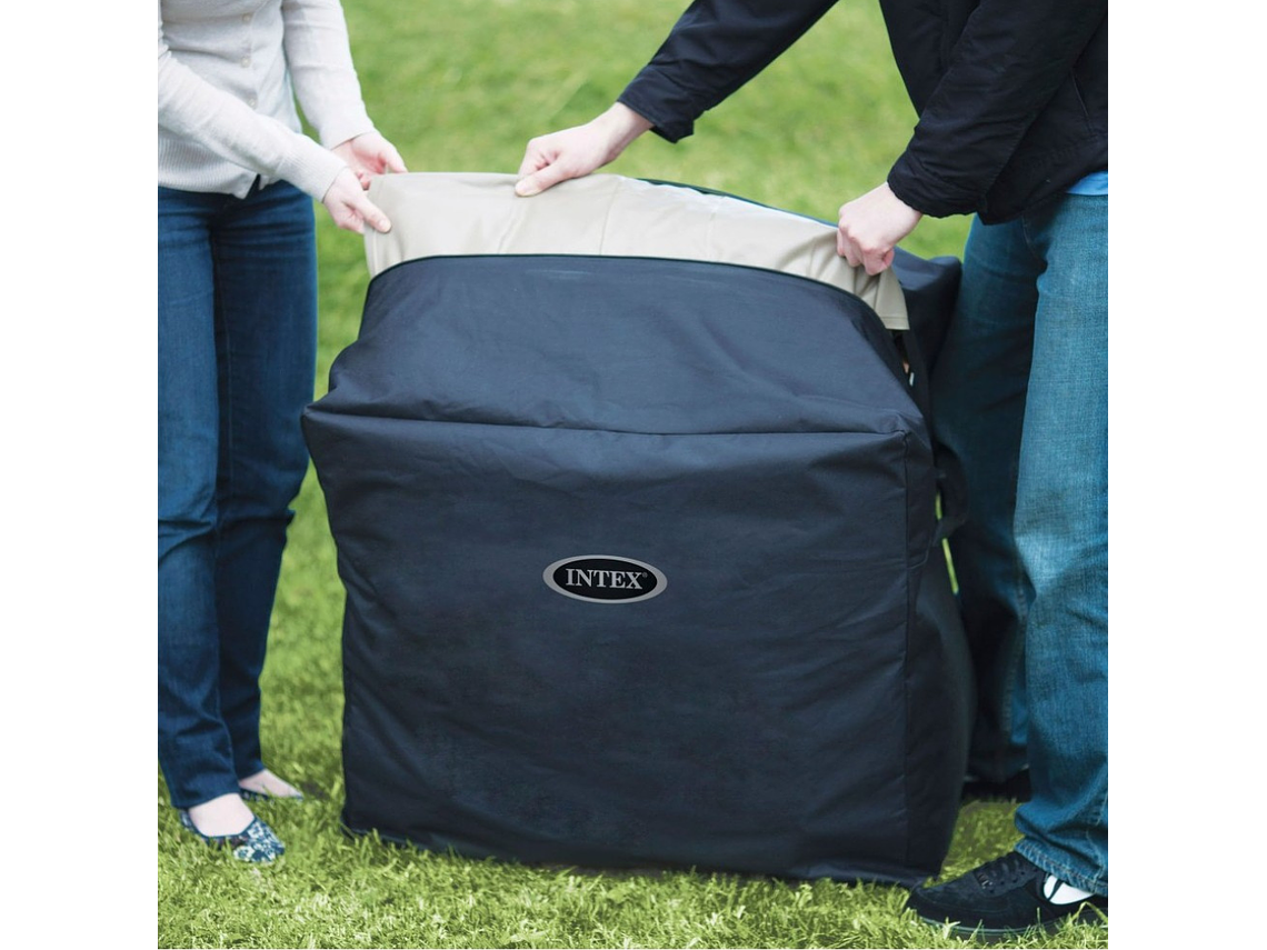 SPA HOT TUB INFLABLE INTEX BUBBLE MASSAGE 6 PERSONAS 5