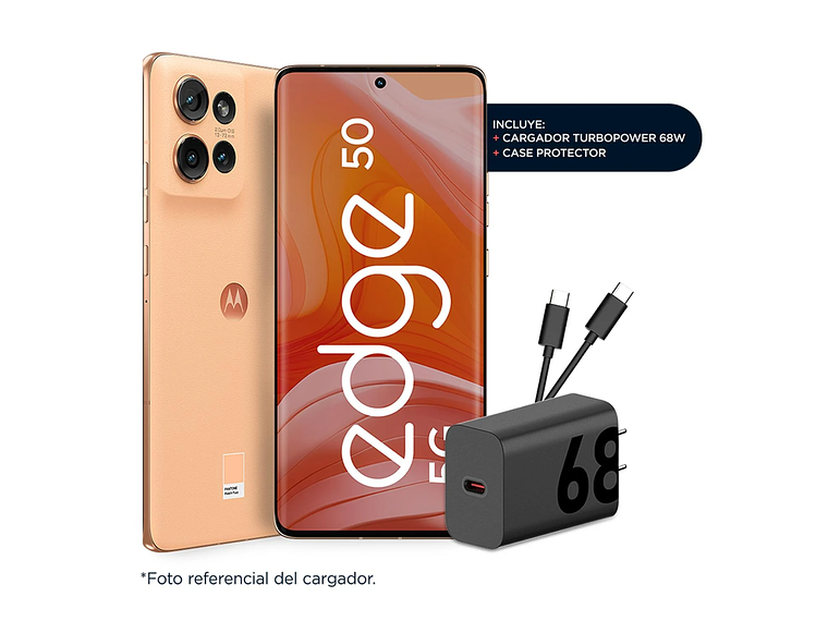 MOTOROLA EDGE 50 PEACH FUZZ 12+256GB 7
