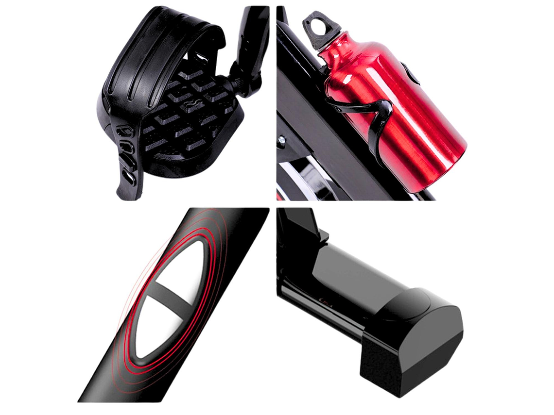 BICICLETA SPINNING RUEDA INERCIA 13 KG YEP1054 2