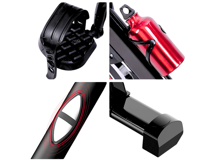 BICICLETA SPINNING RUEDA INERCIA 13 KG YEP1054 2