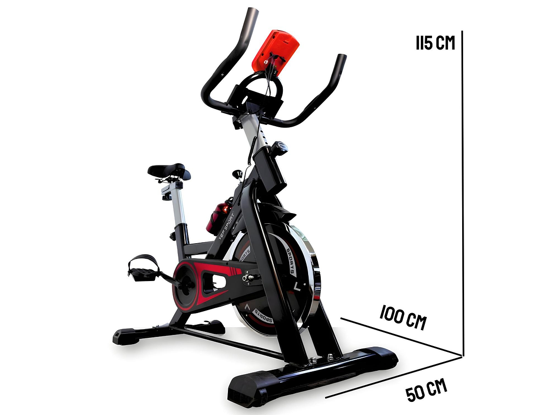 BICICLETA SPINNING RUEDA INERCIA 13 KG YEP1054 3