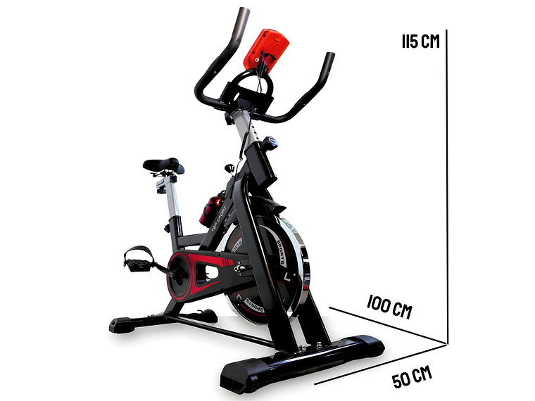 BICICLETA SPINNING RUEDA INERCIA 13 KG YEP1054 3