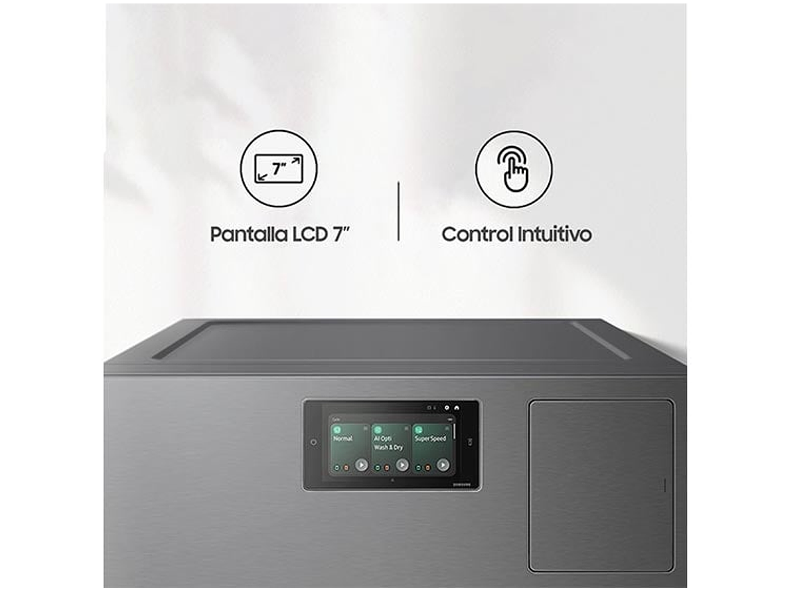 LAVADORA SECADORA SAMSUNG WD25DB8995BZ BE SPOKE 25KG/15KG GRIS 5