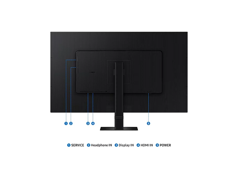 MONITOR SAMSUNG 32' S70UD VIEWFINITY S7 UHD 4K 5