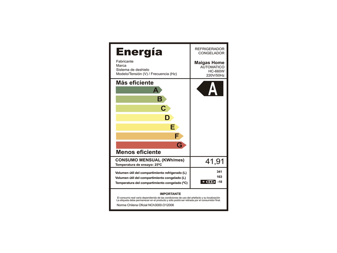 REFRIGERADOR SIDE BY SIDE 504 LTS HC-660W 2